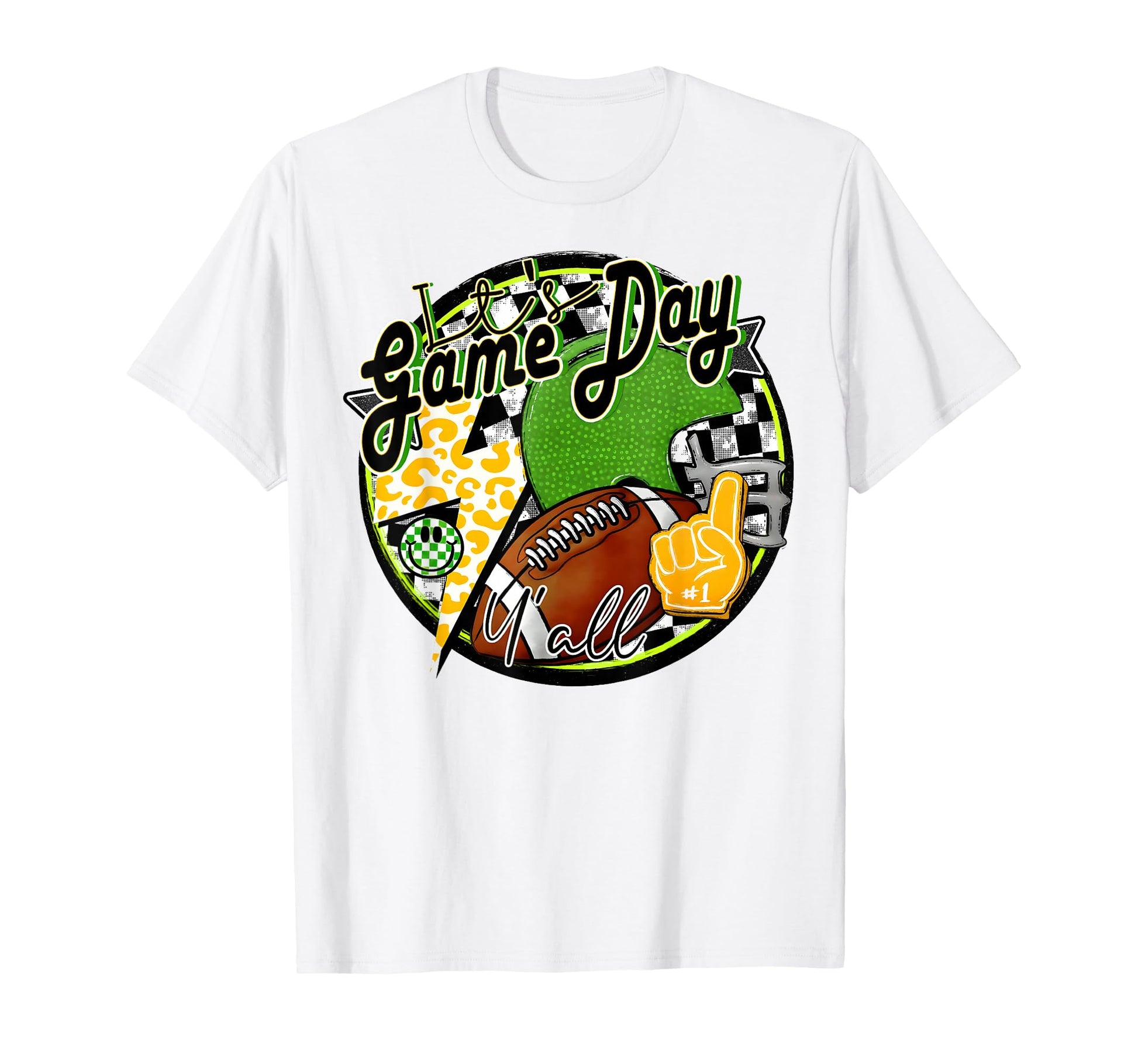 Its Game Day Yall Football Team T-Shirt - Casual Everyday Wear for Adults - T-Shirt, Sweatshirt, Hoodie