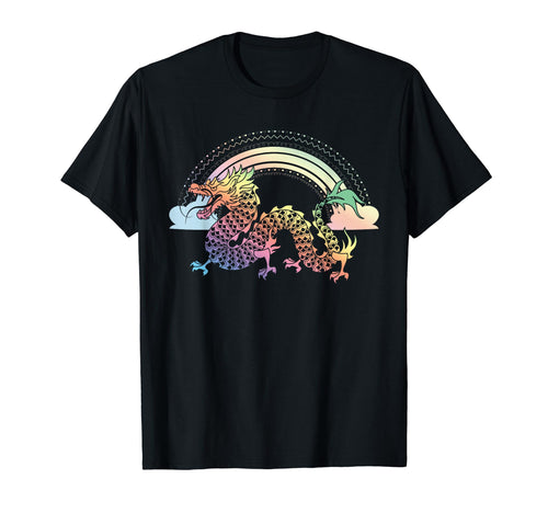 Manga Aesthetic Rainbow Chinese T-Shirt - Streetwear Style Men Women - T-Shirt, Sweatshirt, Hoodie