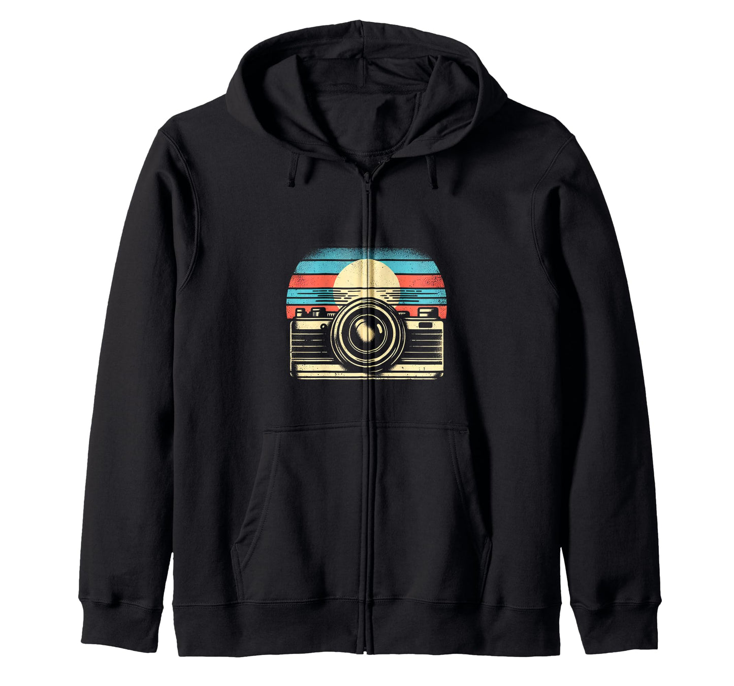 Camera Sunset Sweatshirt - Novelty Apparel Unisex - T-Shirt, Sweatshirt, Hoodie