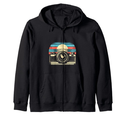 Camera Sunset Sweatshirt - Novelty Apparel Unisex - T-Shirt, Sweatshirt, Hoodie
