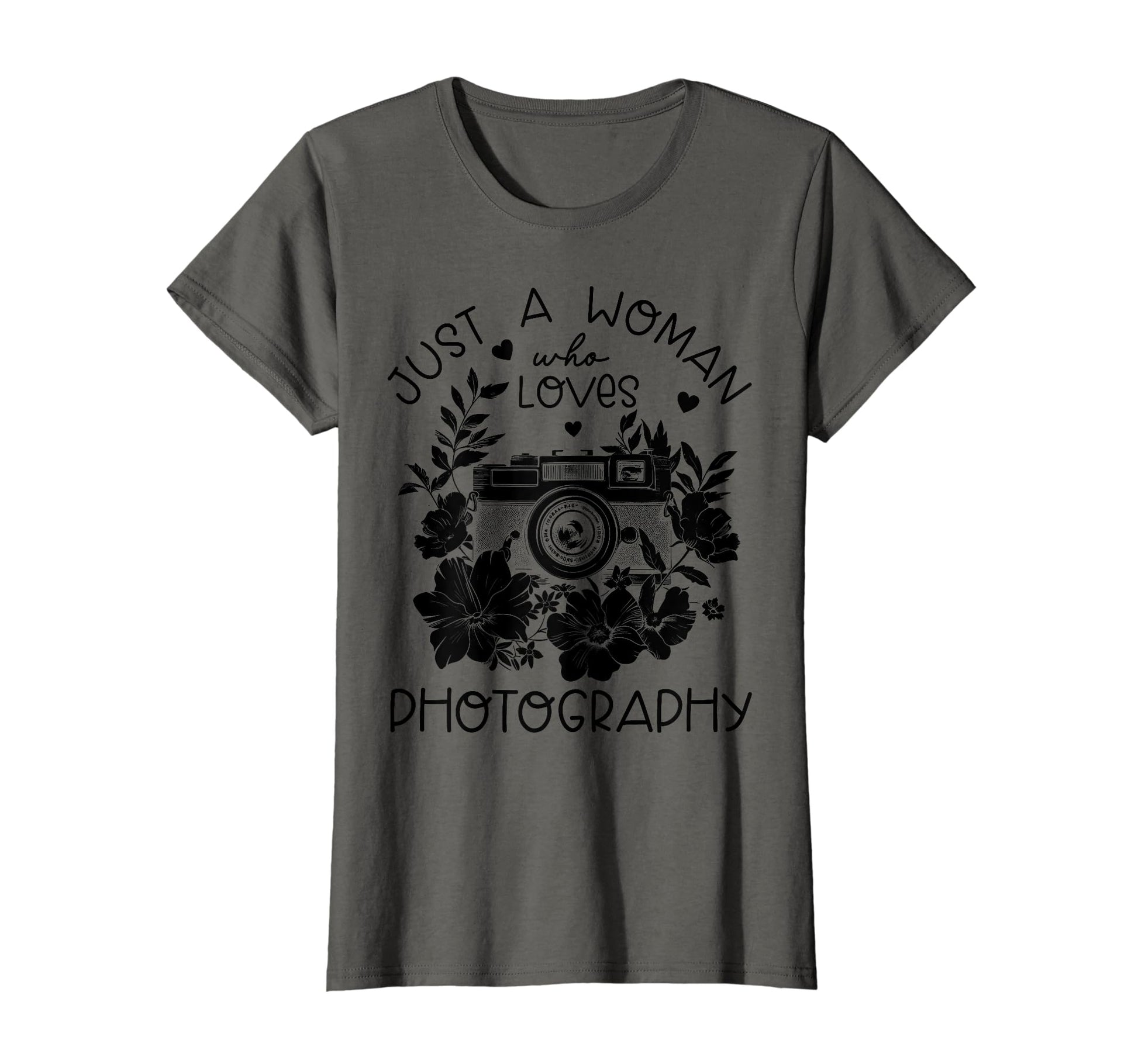 Photographer Camera Flowers Photography T-Shirt - Graphic Print Men Women - T-Shirt, Sweatshirt, Hoodie