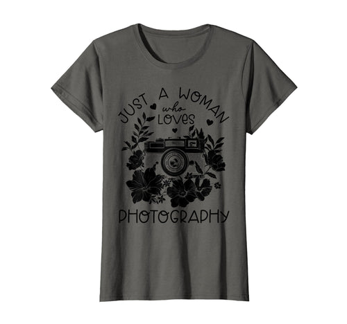 Photographer Camera Flowers Photography T-Shirt - Graphic Print Men Women - T-Shirt, Sweatshirt, Hoodie