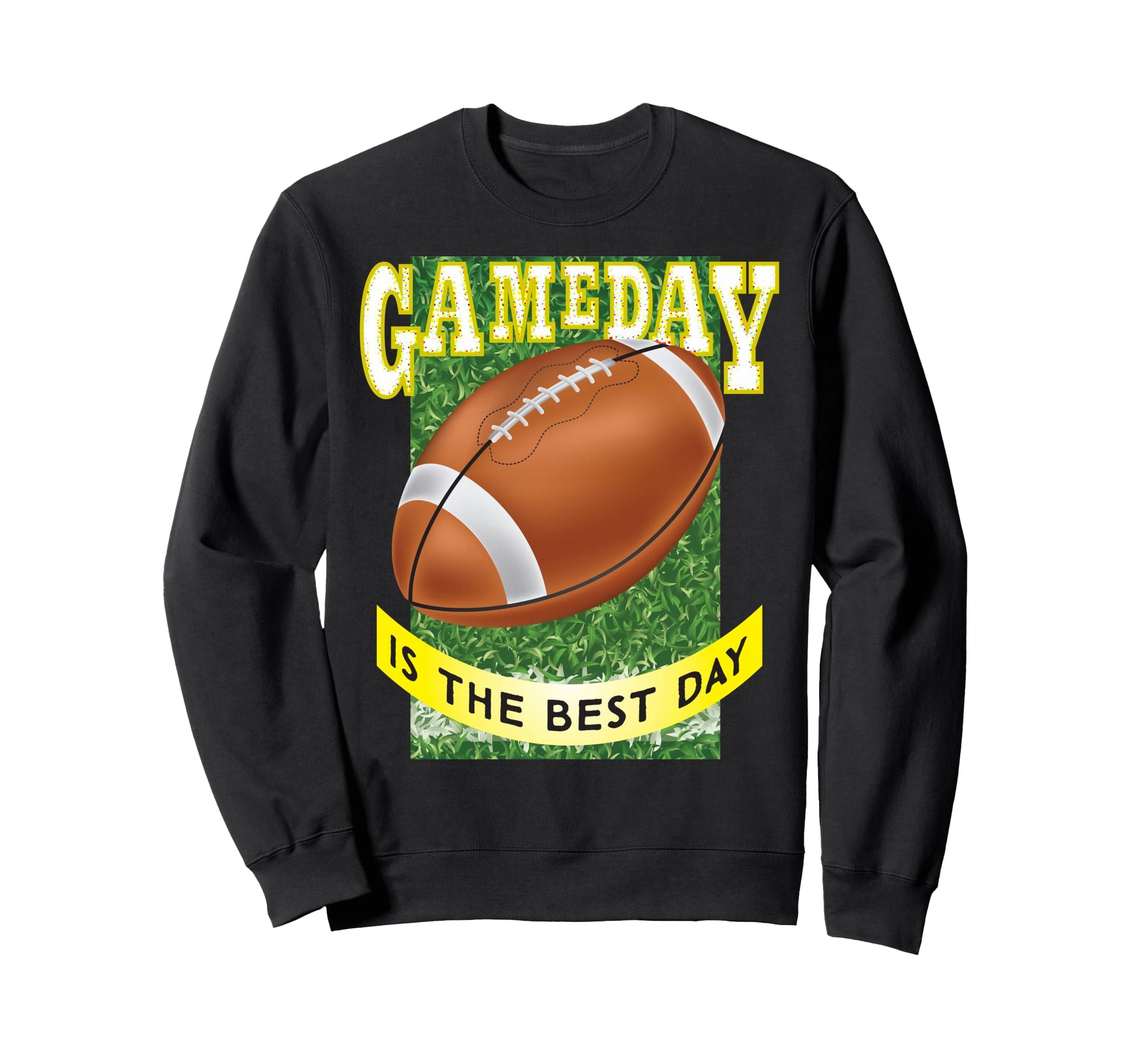 Football Mom Player Athlete Gameday Sweatshirt - Graphic Print for Adults - T-Shirt, Sweatshirt, Hoodie