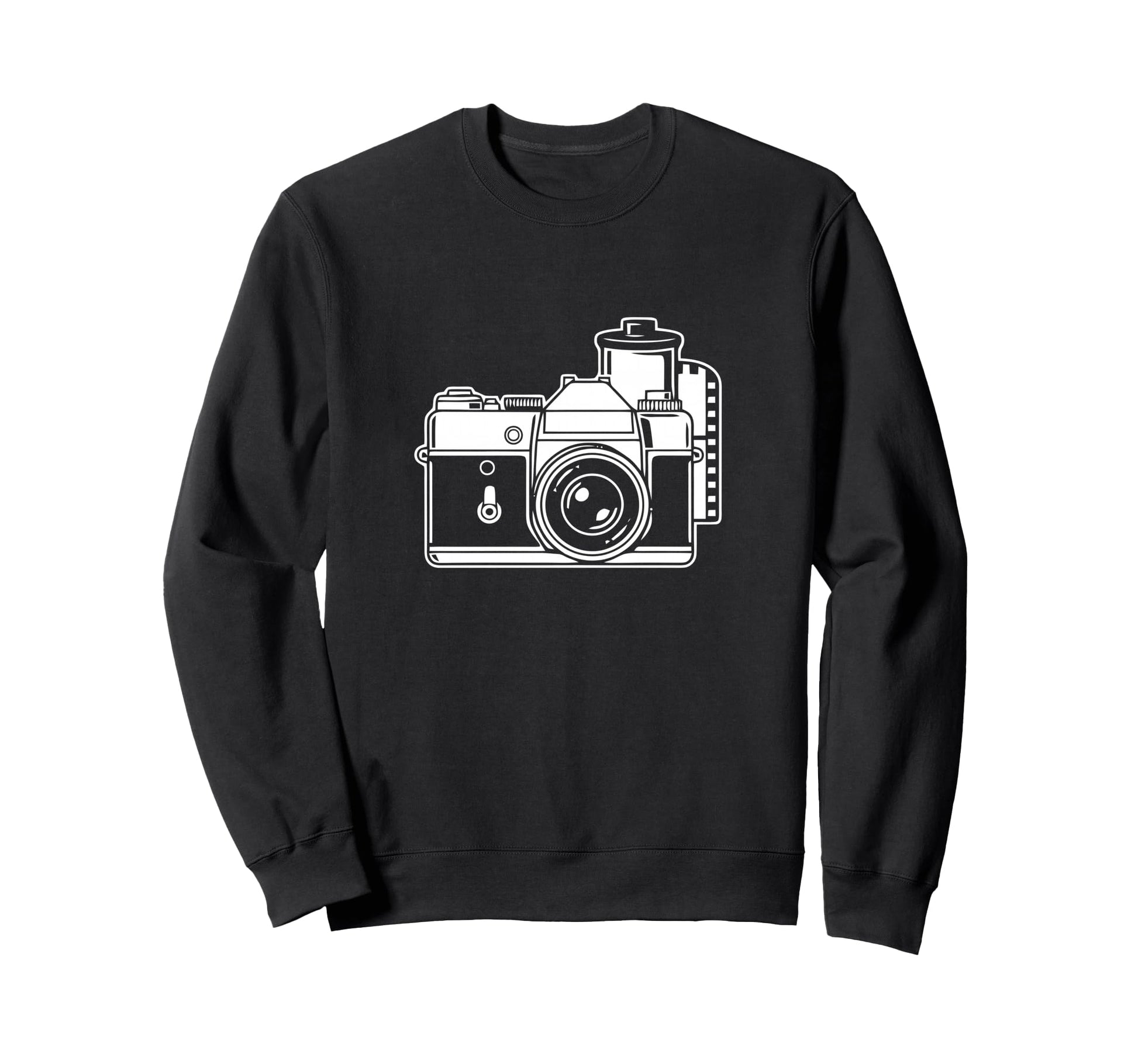 Camera Photographer Art Sweatshirt - Trendy Graphic Unisex - T-Shirt, Sweatshirt, Hoodie