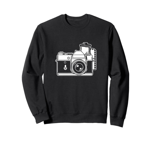 Camera Photographer Art Sweatshirt - Trendy Graphic Unisex - T-Shirt, Sweatshirt, Hoodie