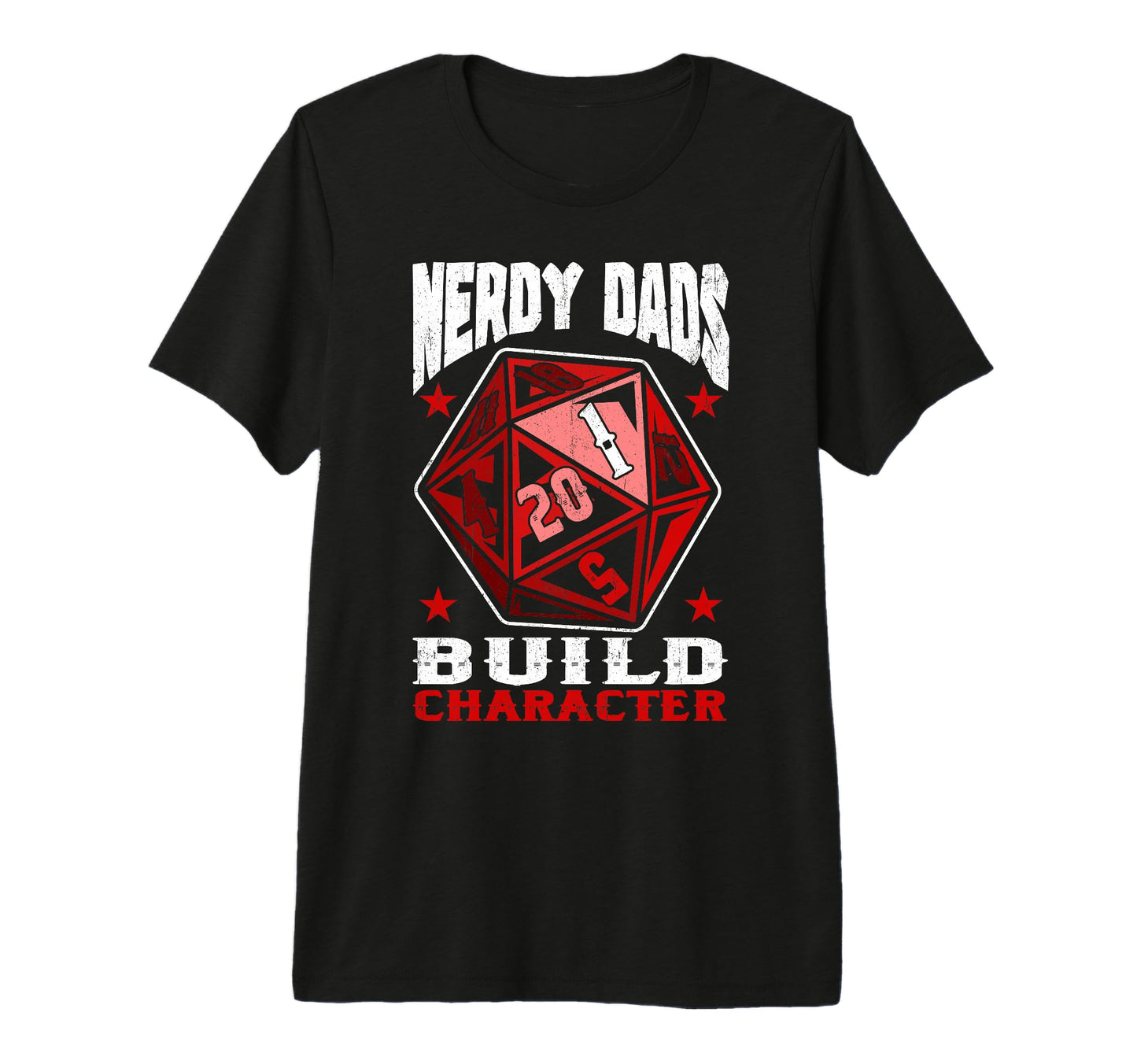 Mens Rpg Gamer Nerdy Dads Build T-Shirt - Casual Everyday Wear Men Women - T-Shirt, Sweatshirt, Hoodie