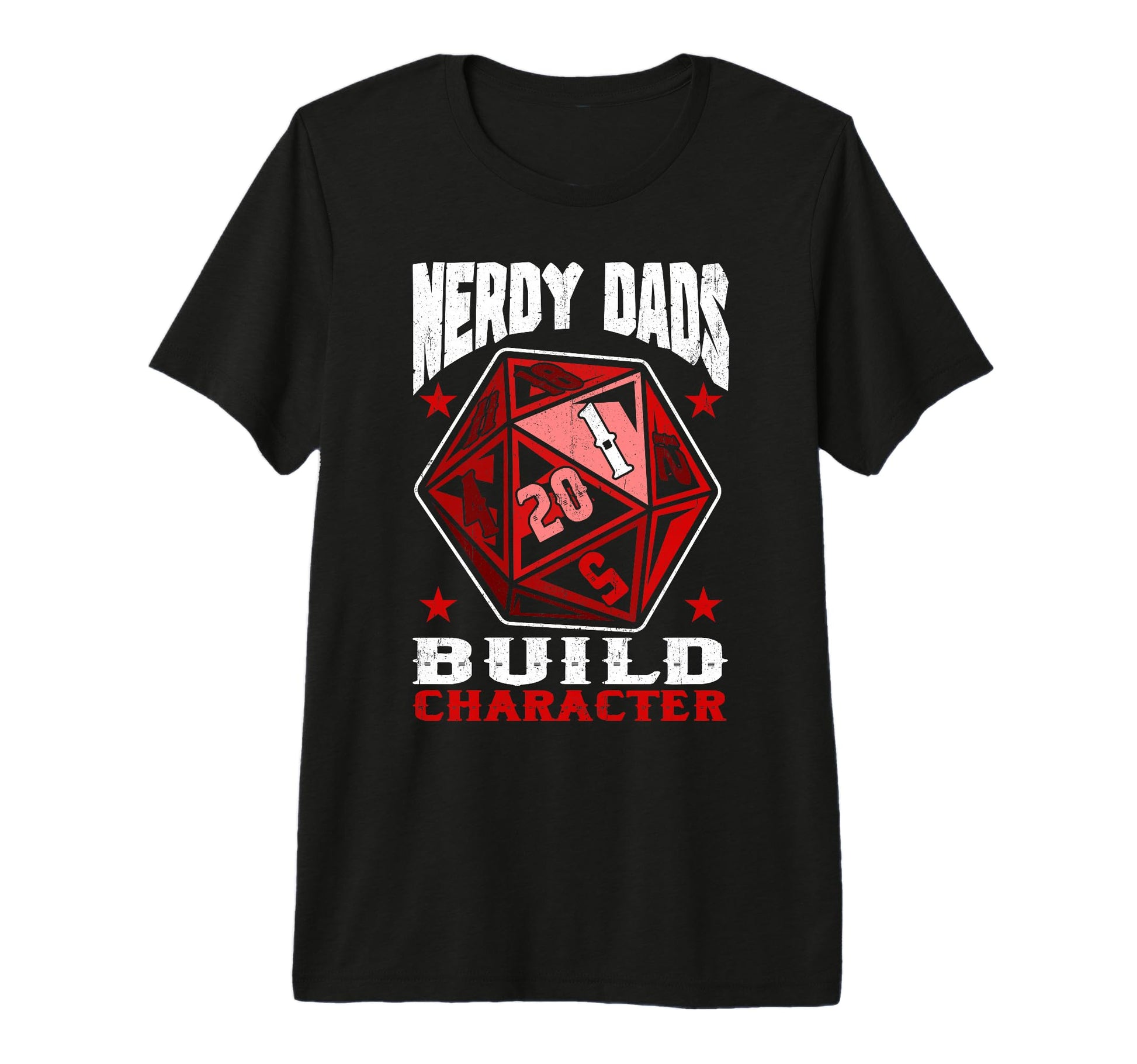 Mens Rpg Gamer Nerdy Dads Build T-Shirt - Casual Everyday Wear Men Women - T-Shirt, Sweatshirt, Hoodie