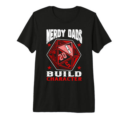 Mens Rpg Gamer Nerdy Dads Build T-Shirt - Casual Everyday Wear Men Women - T-Shirt, Sweatshirt, Hoodie