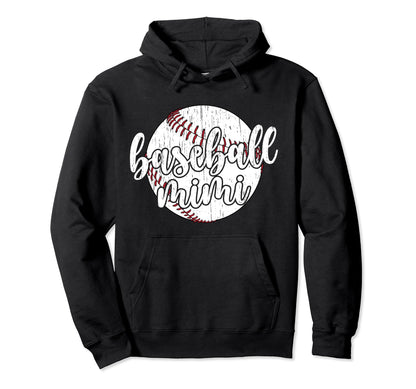 Baseball Mimi Grandma Best Mimi Baseball Hoodie - Minimalist Print Unisex - T-Shirt, Sweatshirt, Hoodie