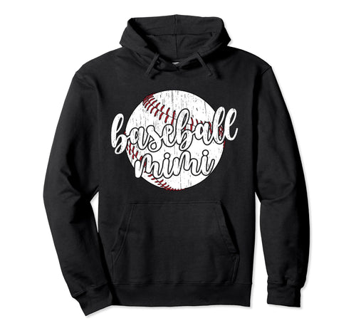 Baseball Mimi Grandma Best Mimi Baseball Hoodie - Minimalist Print Unisex - T-Shirt, Sweatshirt, Hoodie