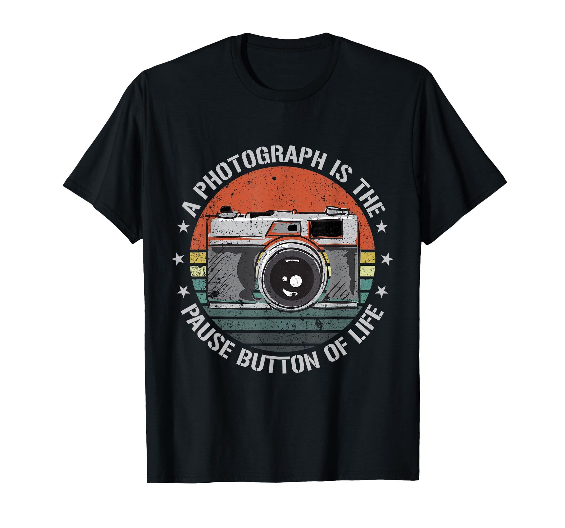 Funny Camera Photography Lover Gift T-Shirt - Minimalist Print Men Women - T-Shirt, Sweatshirt, Hoodie