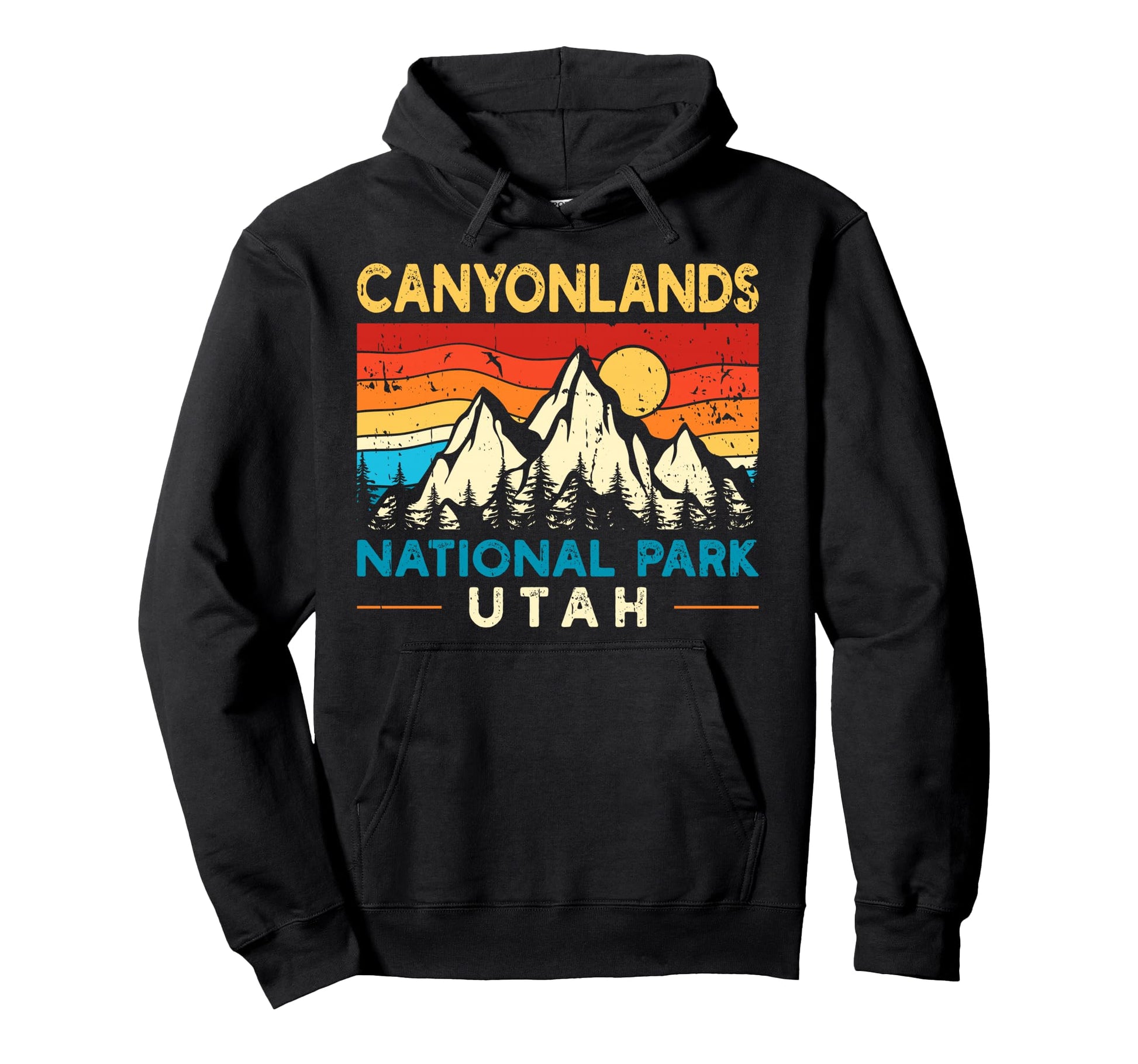 Canyonlands National Park Hoodie - Unique Graphic Men Women - T-Shirt, Sweatshirt, Hoodie