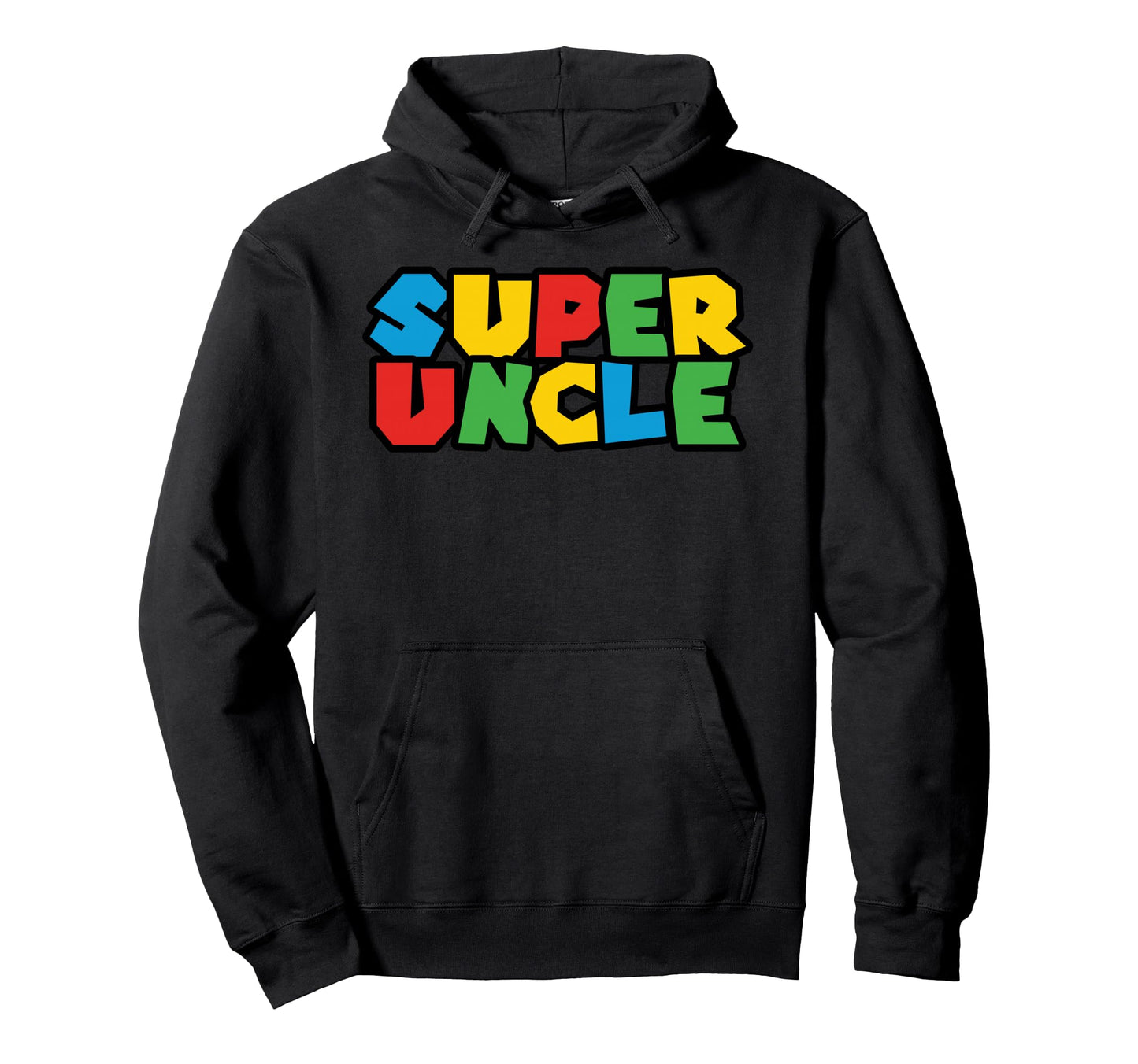 Superhero Uncle Gift From Nephew Or Niece Hoodie - Novelty Apparel Unisex - T-Shirt, Sweatshirt, Hoodie