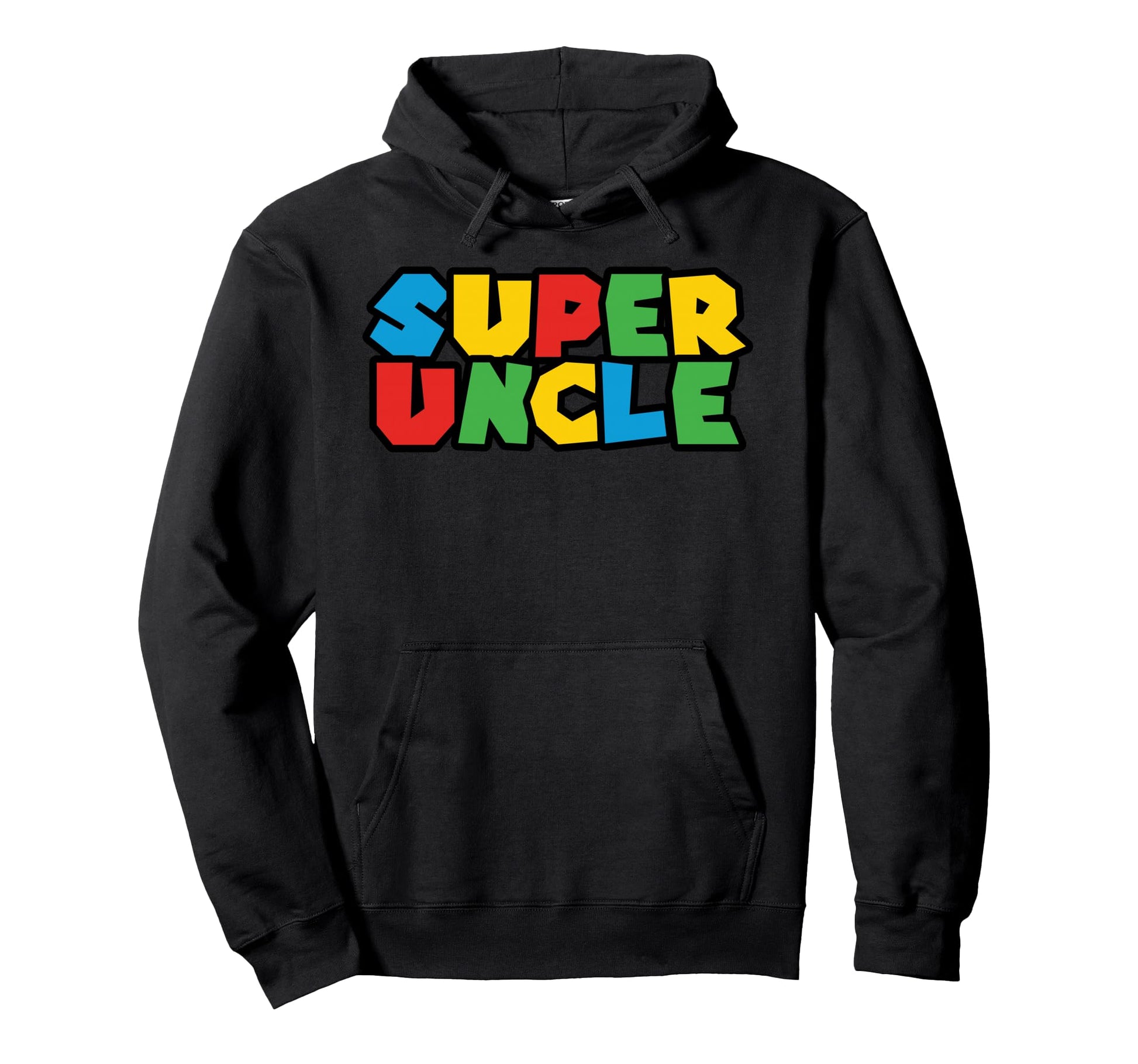 Superhero Uncle Gift From Nephew Or Niece Hoodie - Novelty Apparel Unisex - T-Shirt, Sweatshirt, Hoodie