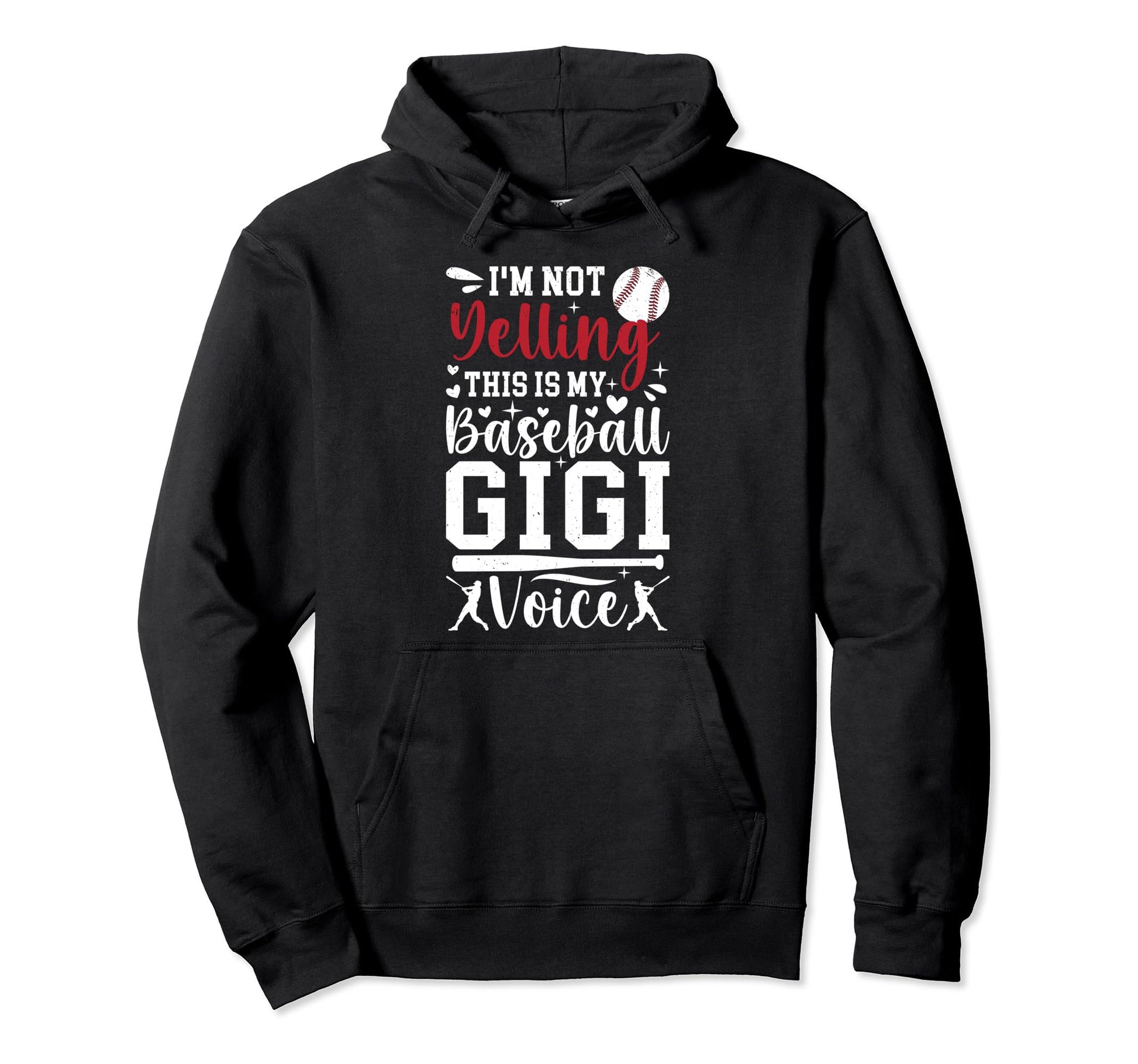 My Baseball Gigi Voice Gigi Baseball Hoodie - Novelty Apparel Men Women - T-Shirt, Sweatshirt, Hoodie