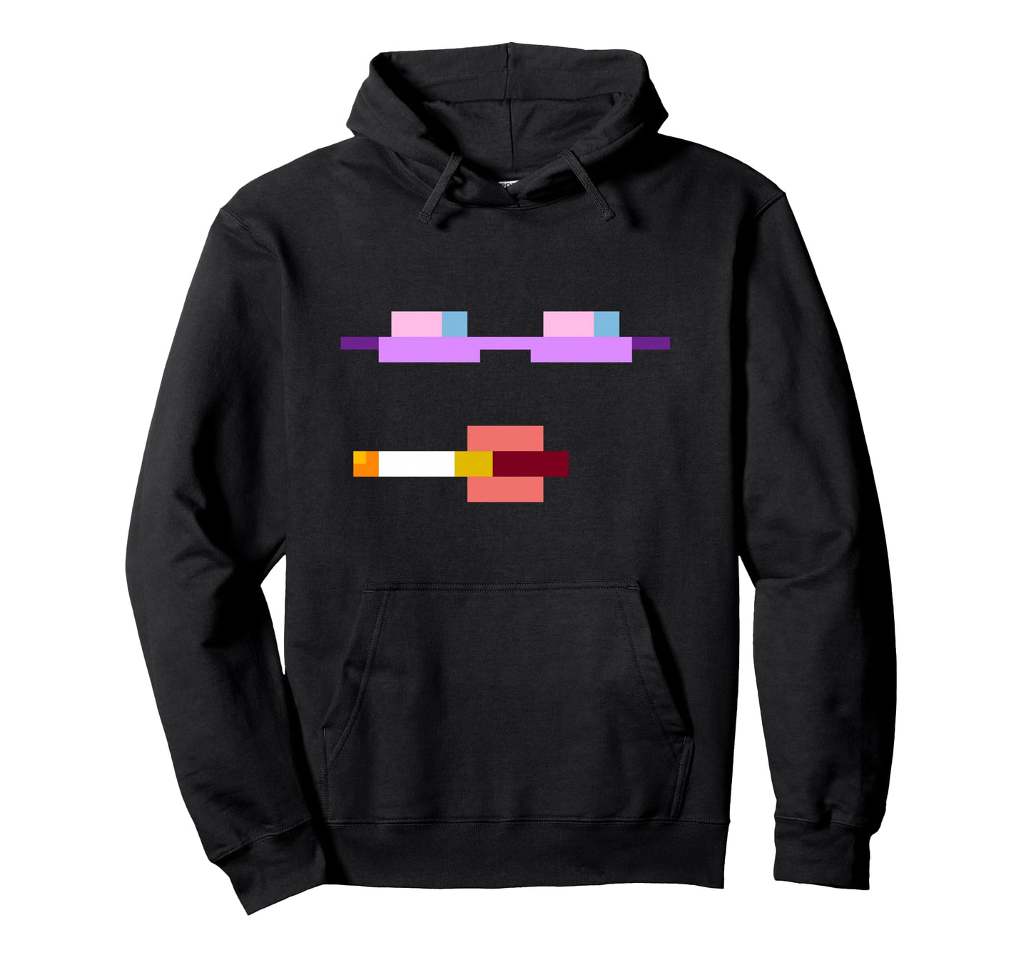 Minimalist Lo Fi Cyberpunk Vaporwave Hoodie - Custom Art Print for Adults - T-Shirt, Sweatshirt, Hoodie