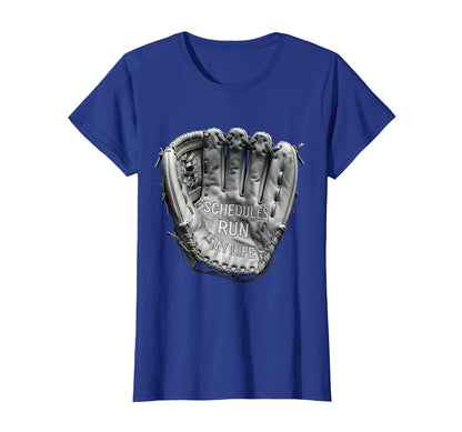Schedules Run My Life Baseball Mom T-Shirt - Streetwear Style Unisex - T-Shirt, Sweatshirt, Hoodie