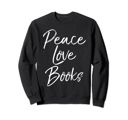 Fun Literature Reading Gift Book Sweatshirt - Minimalist Print for Adults - T-Shirt, Sweatshirt, Hoodie