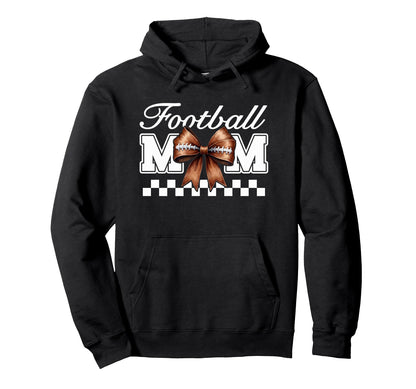 Game Day Team Colors Croquette Bow Hoodie - Novelty Apparel for Adults - T-Shirt, Sweatshirt, Hoodie