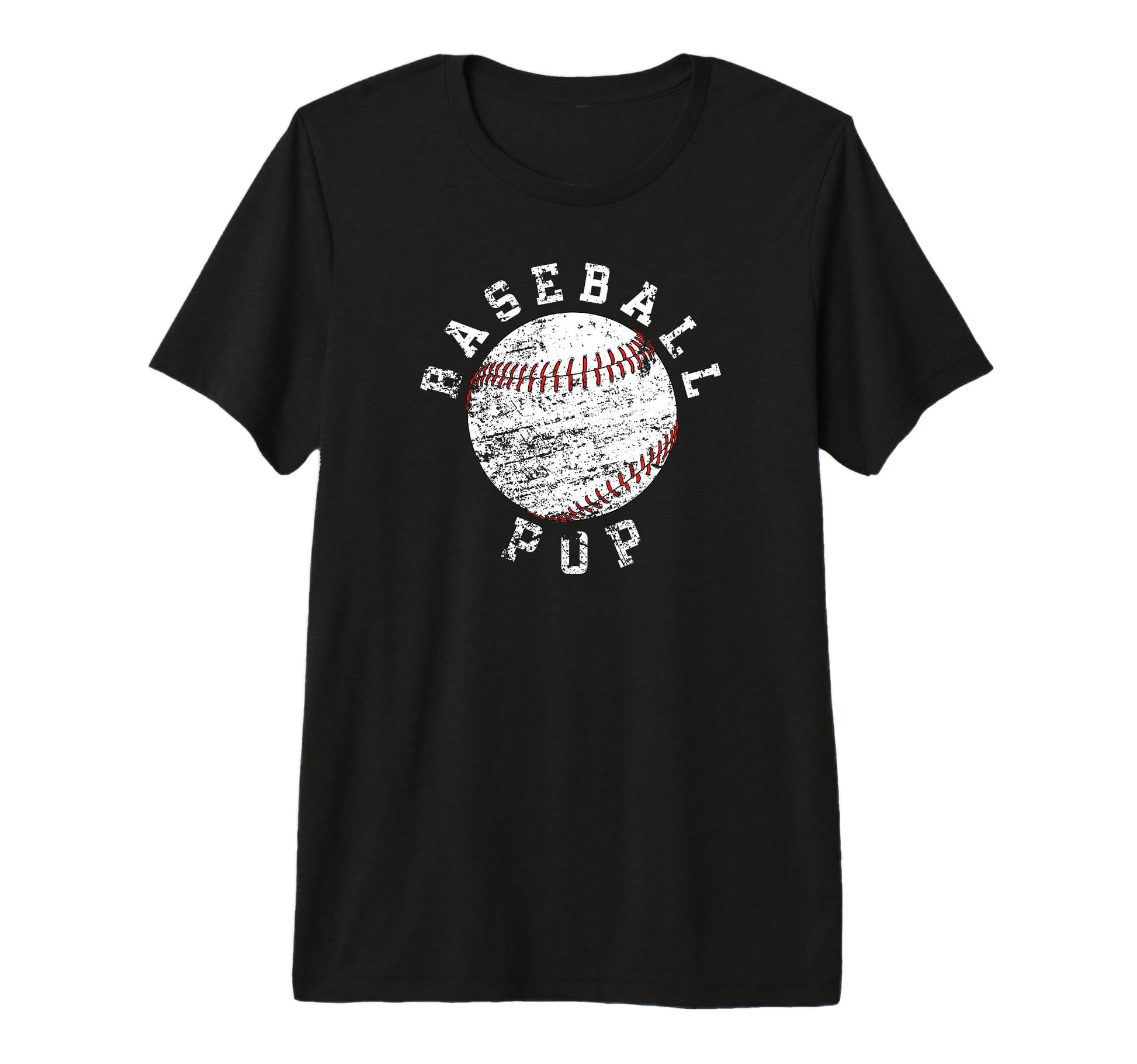 Mens Proud Baseball Pop Grandpa Pop T-Shirt - Minimalist Print for Adults - T-Shirt, Sweatshirt, Hoodie