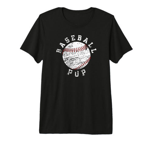 Mens Proud Baseball Pop Grandpa Pop T-Shirt - Minimalist Print for Adults - T-Shirt, Sweatshirt, Hoodie