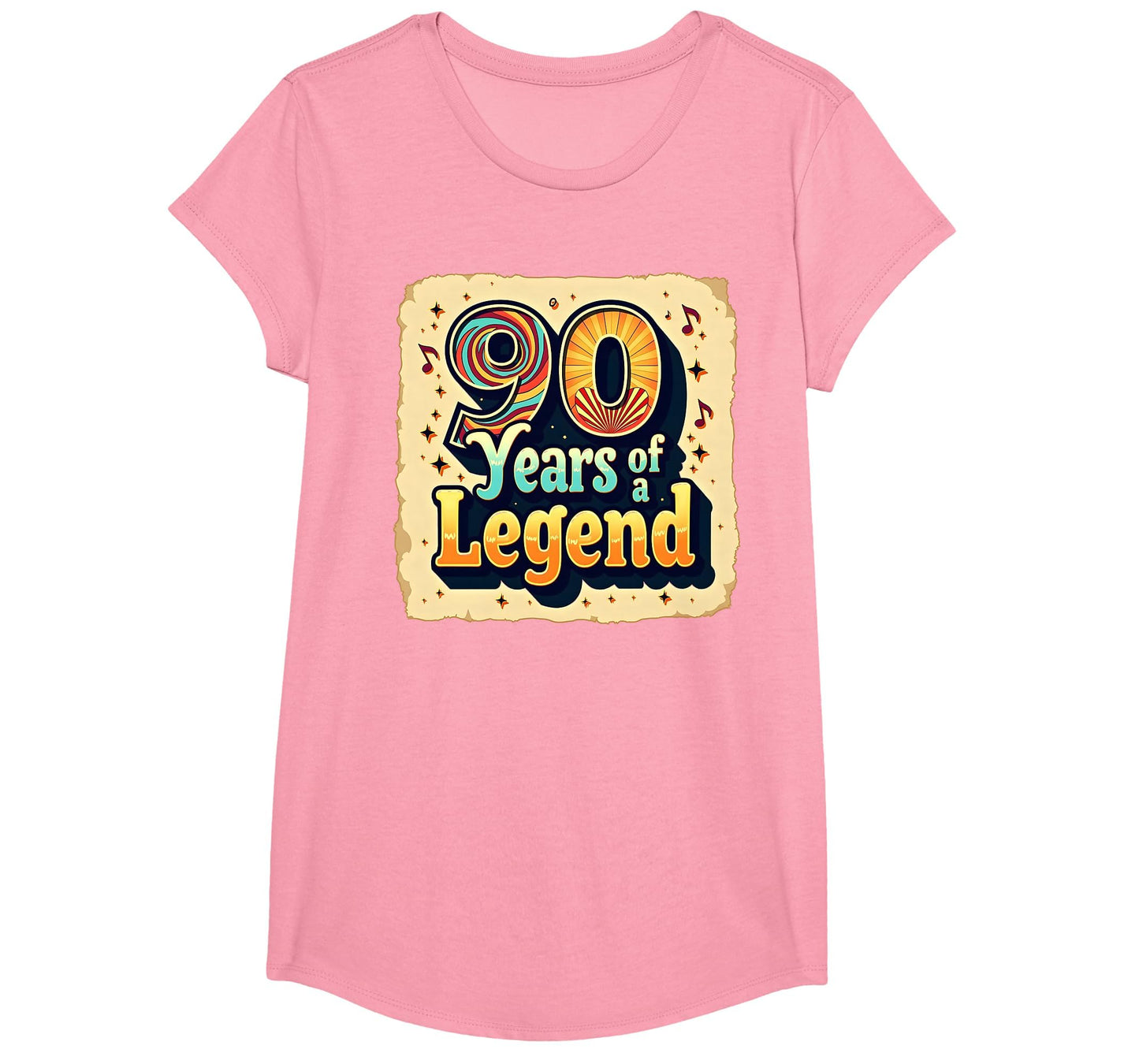 90 Years Legend Birthday Gift Nostalgic T-Shirt - Trendy Graphic Unisex - T-Shirt, Sweatshirt, Hoodie