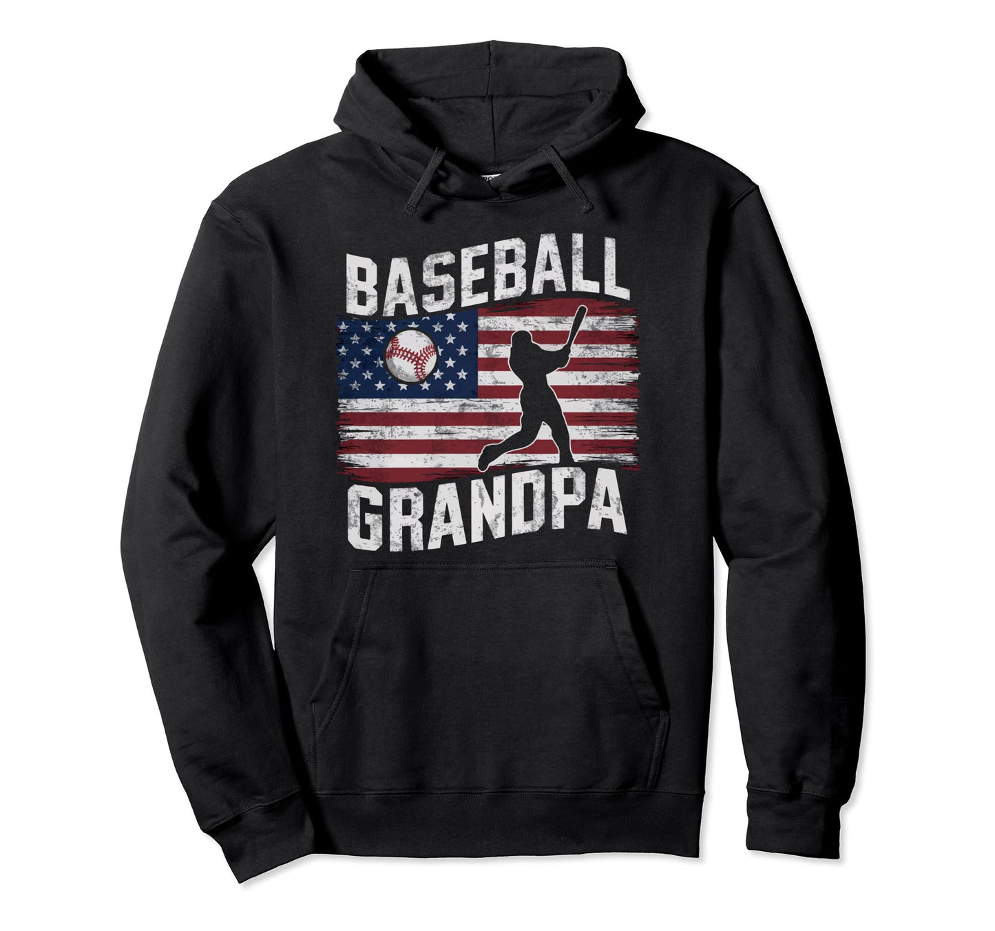 Baseball Grandpa Grandfather Gramps Hoodie - Novelty Apparel Unisex - T-Shirt, Sweatshirt, Hoodie