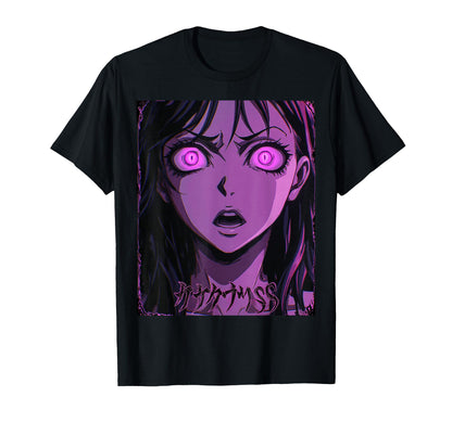 Goth Grunge Demon Anime Waifu T-Shirt - Casual Everyday Wear Men Women - T-Shirt, Sweatshirt, Hoodie