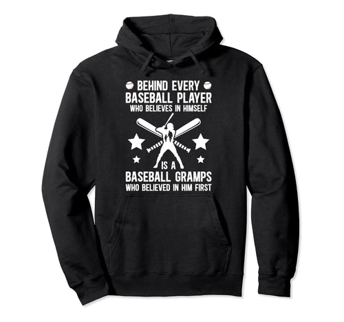 Baseball Gramps Who Believed Gramps Hoodie - Trendy Graphic Unisex - T-Shirt, Sweatshirt, Hoodie
