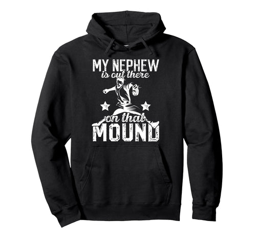 Proud Baseball Pitcher Uncle Baseball Hoodie - Novelty Apparel Men Women - T-Shirt, Sweatshirt, Hoodie