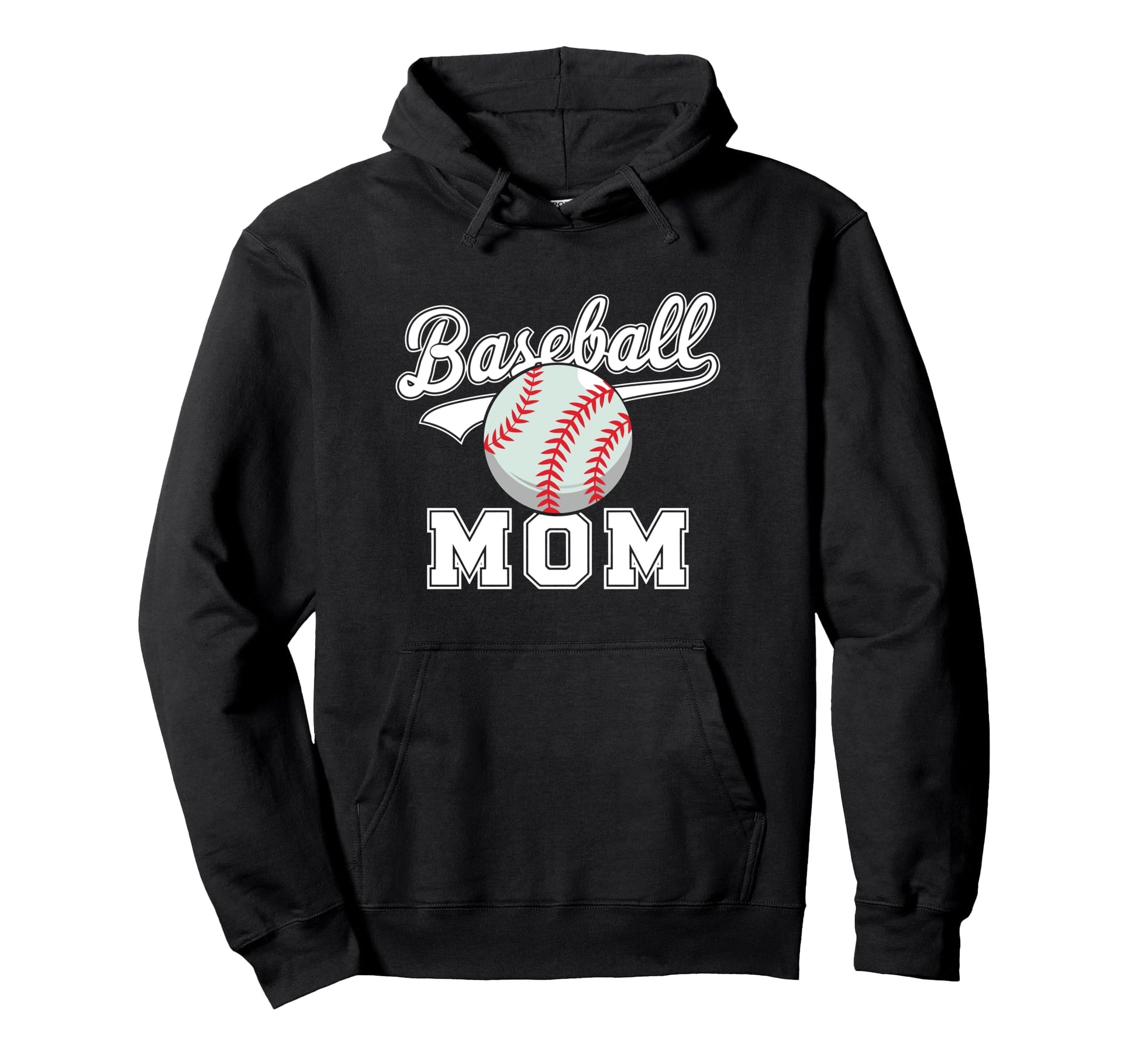 Baseball Mom Sports Love Passion Hoodie - Minimalist Print Unisex - T-Shirt, Sweatshirt, Hoodie