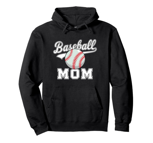 Baseball Mom Sports Love Passion Hoodie - Minimalist Print Unisex - T-Shirt, Sweatshirt, Hoodie