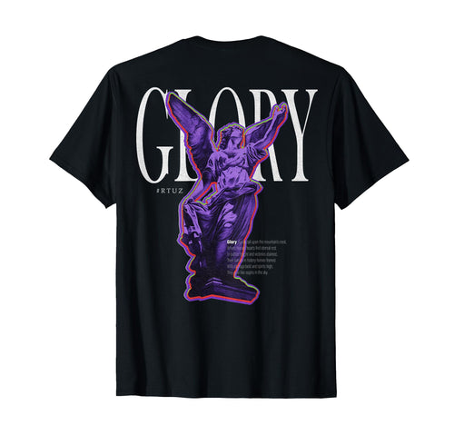 Modern Hip Hop Angel Urban Back T-Shirt - Streetwear Style for Adults - T-Shirt, Sweatshirt, Hoodie