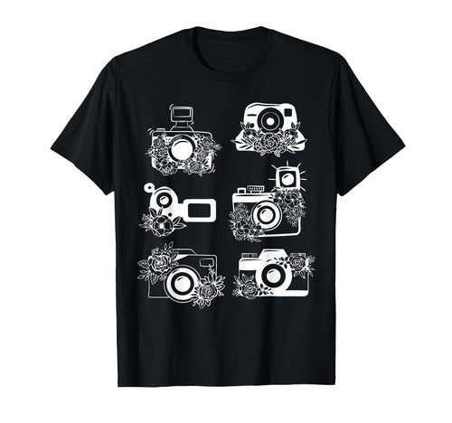 Photographer Storyteller Camera T-Shirt - Minimalist Print for Adults - T-Shirt, Sweatshirt, Hoodie