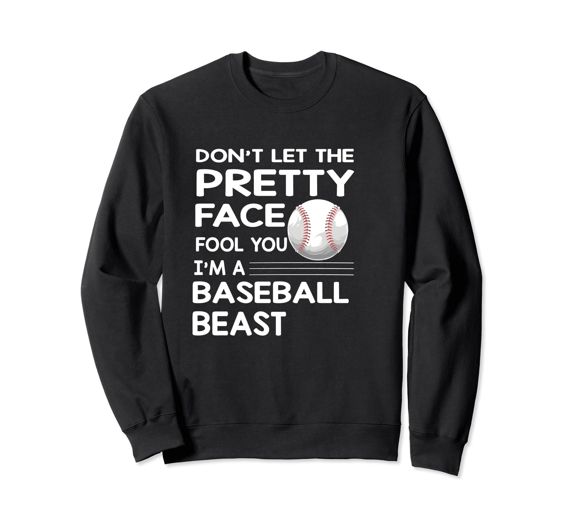 Baseball Sister Baseball Player Sweatshirt - Casual Everyday Wear Unisex - T-Shirt, Sweatshirt, Hoodie