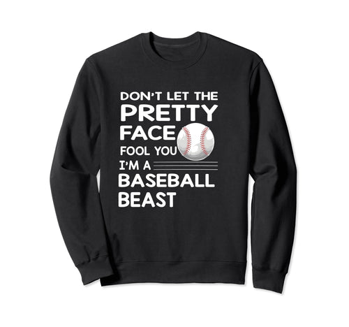Baseball Sister Baseball Player Sweatshirt - Casual Everyday Wear Unisex - T-Shirt, Sweatshirt, Hoodie