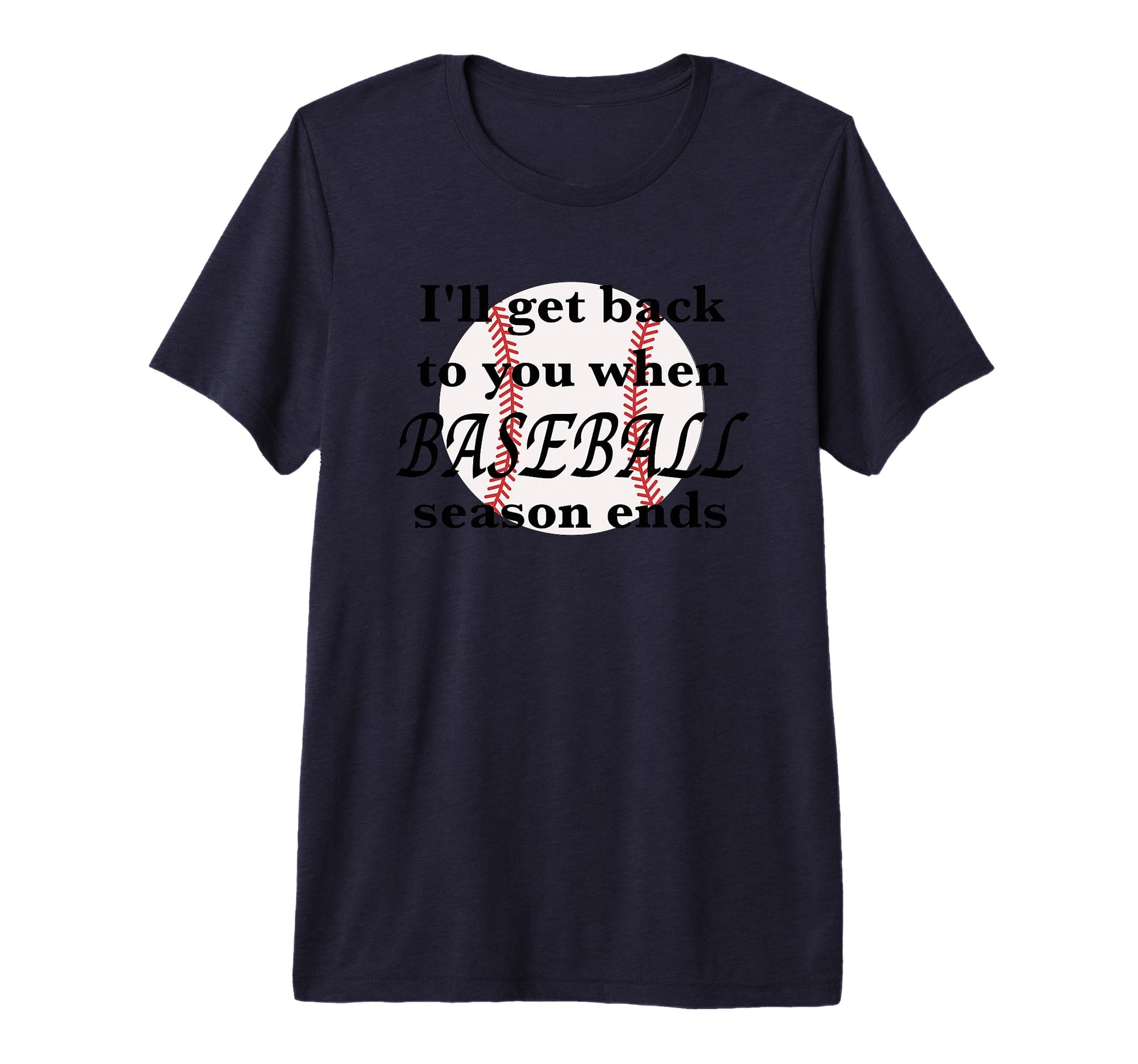 Funny Busy Baseball Life Travel T-Shirt - Minimalist Print Men Women - T-Shirt, Sweatshirt, Hoodie