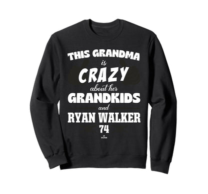 Grandma Crazy Ryan Walker San Sweatshirt - Aesthetic Graphic Men Women - T-Shirt, Sweatshirt, Hoodie