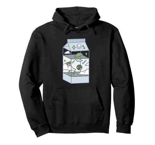 Japanese Aesthetic Milk Box Artwork Hoodie - Aesthetic Graphic Men Women - T-Shirt, Sweatshirt, Hoodie