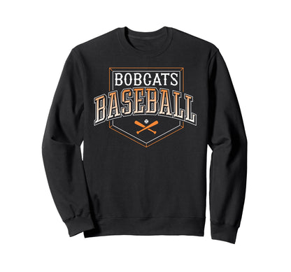 Bobcats Baseball Mom Sports Game Day Sweatshirt - Minimalist Print Unisex - T-Shirt, Sweatshirt, Hoodie