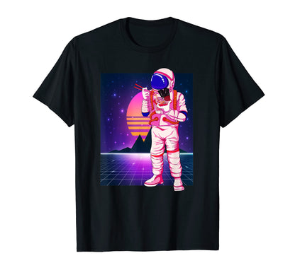 Synthwave Space Vaporwave Japanese T-Shirt - Trendy Graphic Men Women - T-Shirt, Sweatshirt, Hoodie