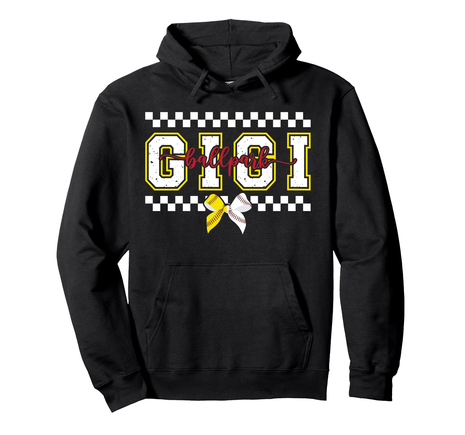 Ballpark Gigi Softball Baseball Gigi Hoodie - Minimalist Print Men Women - T-Shirt, Sweatshirt, Hoodie