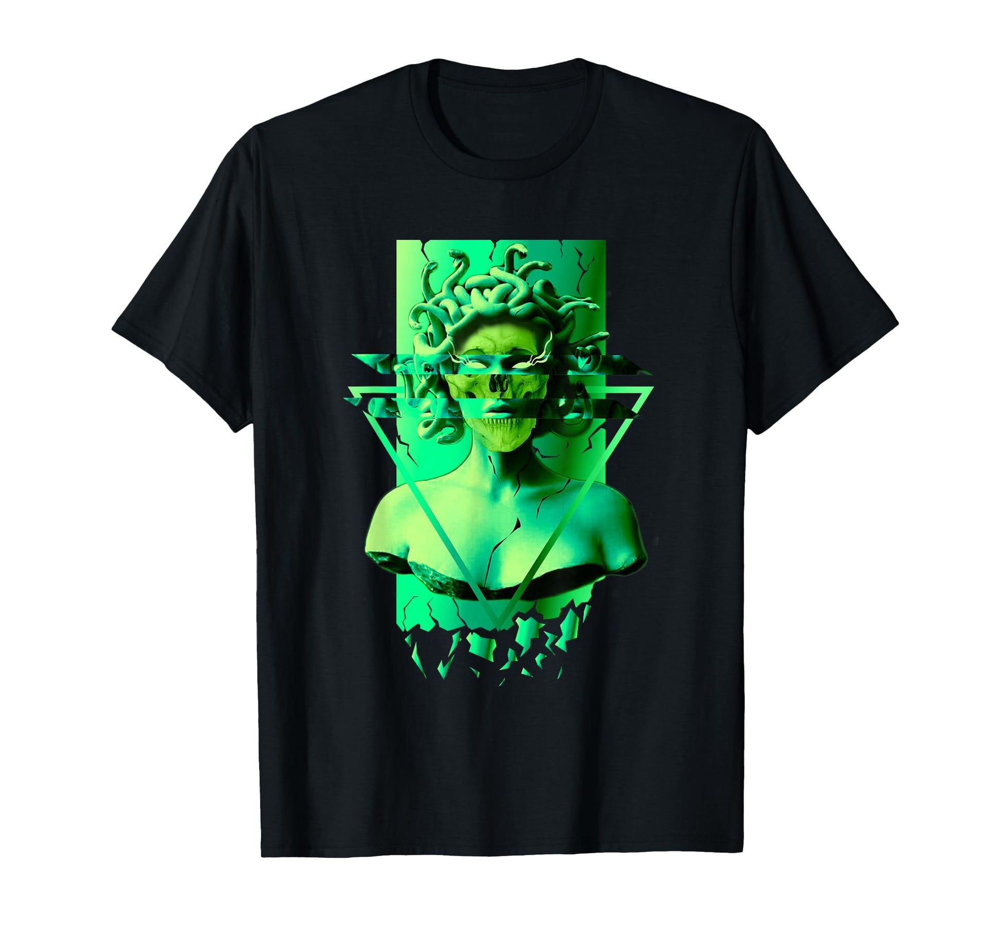 Medusa Snake Aesthetic Edgy T-Shirt - Fun Novelty Design for Adults - T-Shirt, Sweatshirt, Hoodie