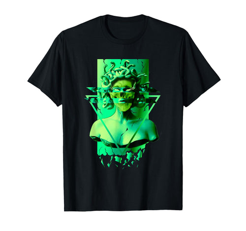 Medusa Snake Aesthetic Edgy T-Shirt - Fun Novelty Design for Adults - T-Shirt, Sweatshirt, Hoodie