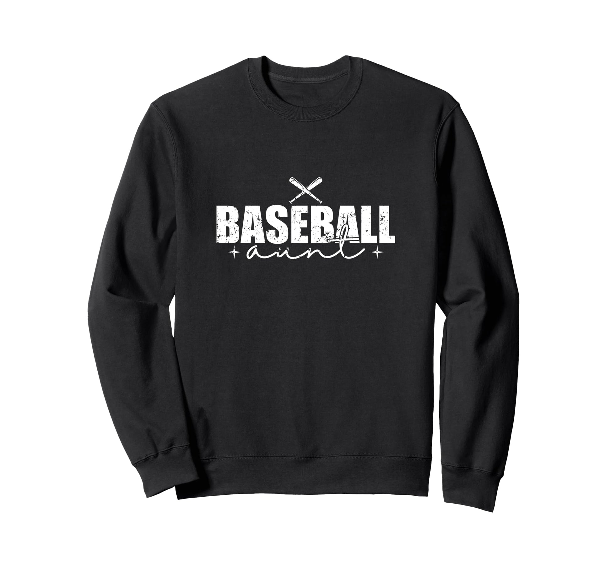 Baseball Auntdiamond Fanhome Run Sweatshirt - Minimalist Print for Adults - T-Shirt, Sweatshirt, Hoodie