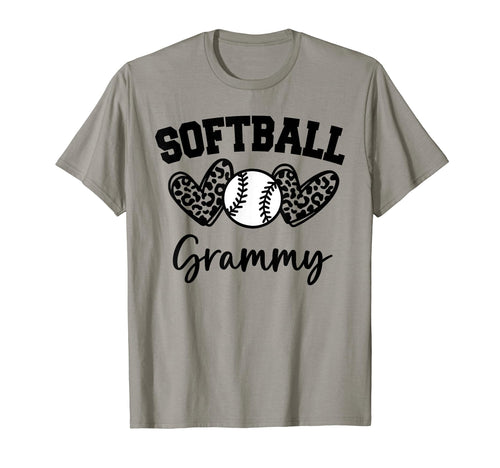 Personalized Baseball Heart Grammy T-Shirt - Fun Novelty Design Men Women - T-Shirt, Sweatshirt, Hoodie