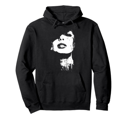 Grunge Portrait 6Xl Hoodie - Graphic Print Unisex - T-Shirt, Sweatshirt, Hoodie