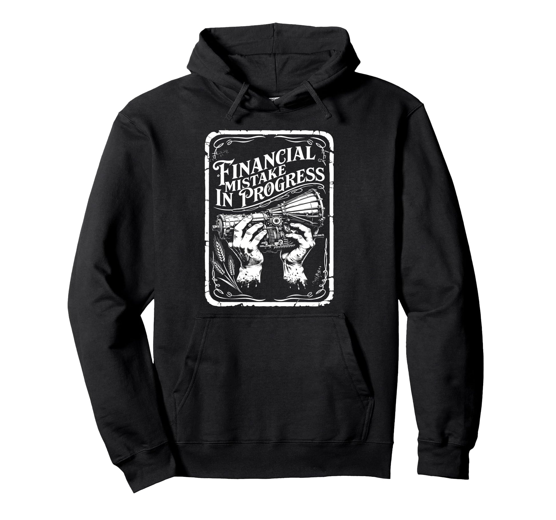 Financial Mistake Progress Camera Photo Hoodie - Fun Novelty Design Unisex - T-Shirt, Sweatshirt, Hoodie