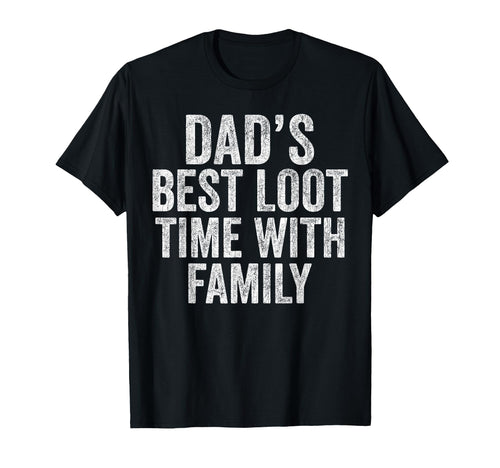 Gamer Dad Fathers Day Dads Best Loot T-Shirt - Minimalist Print Men Women - T-Shirt, Sweatshirt, Hoodie