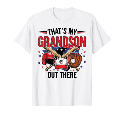 Proud Baseball Grandma Supporting T-Shirt - Casual Everyday Wear Unisex - T-Shirt, Sweatshirt, Hoodie
